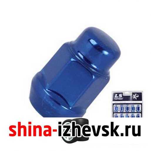 Гайка 12х1,5 Набор 35 блистер 20шт конус/закрытая 19мм Blue 2007Bl-BP20 LS в Ижевске
